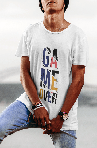 Game over t-shirt