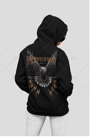 Unconventional Best Back Printed Hoodie