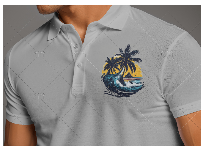 Beach Island Polo T-shirt