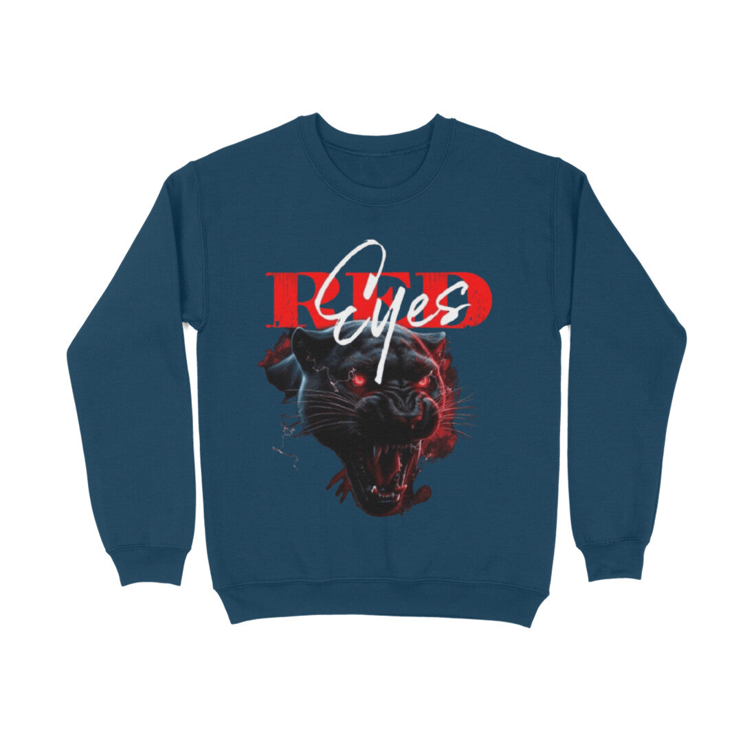 Red EYES Panther Sweatshirt