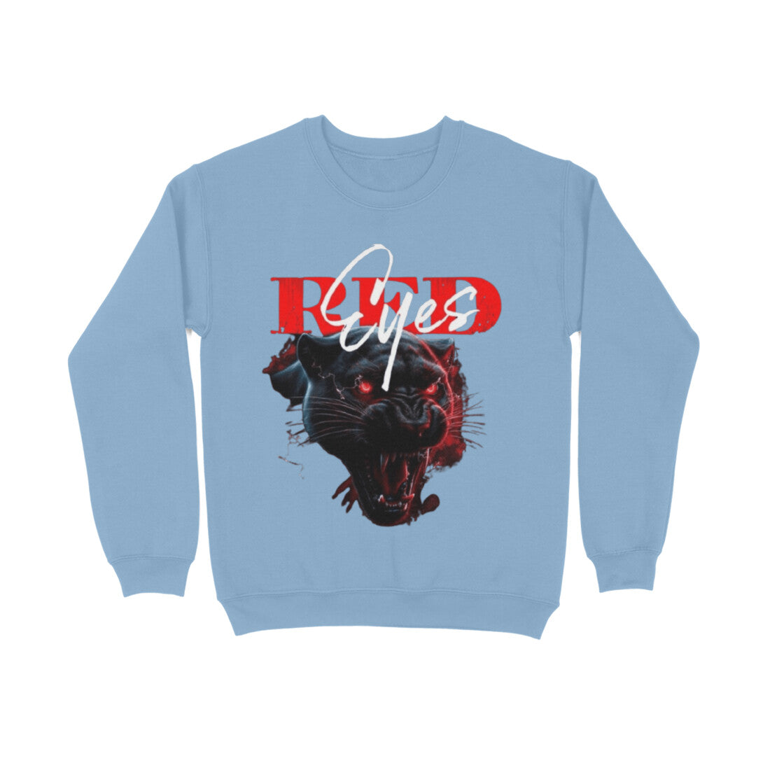 Red EYES Panther Sweatshirt